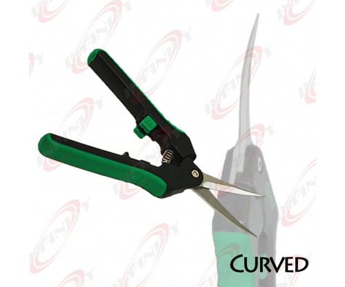 Curved Blade Trimming Scissors Hydroponics Leaf Bud Sharp harvest trimmer